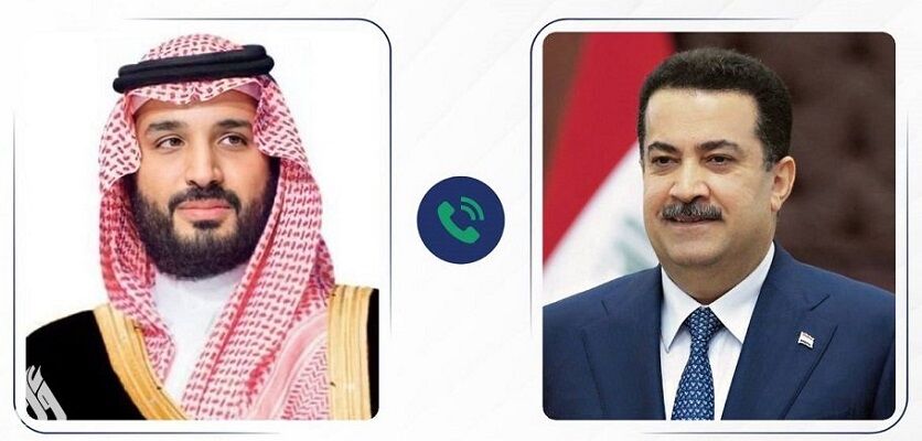 بررسی آخرین تحولات منطقه در گفت وگوی ولیعهد عربستان و نخست وزیر عراق